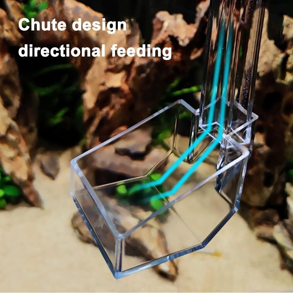 Feeding Pipe For Food Feeder With Detachable Acrylic Tube