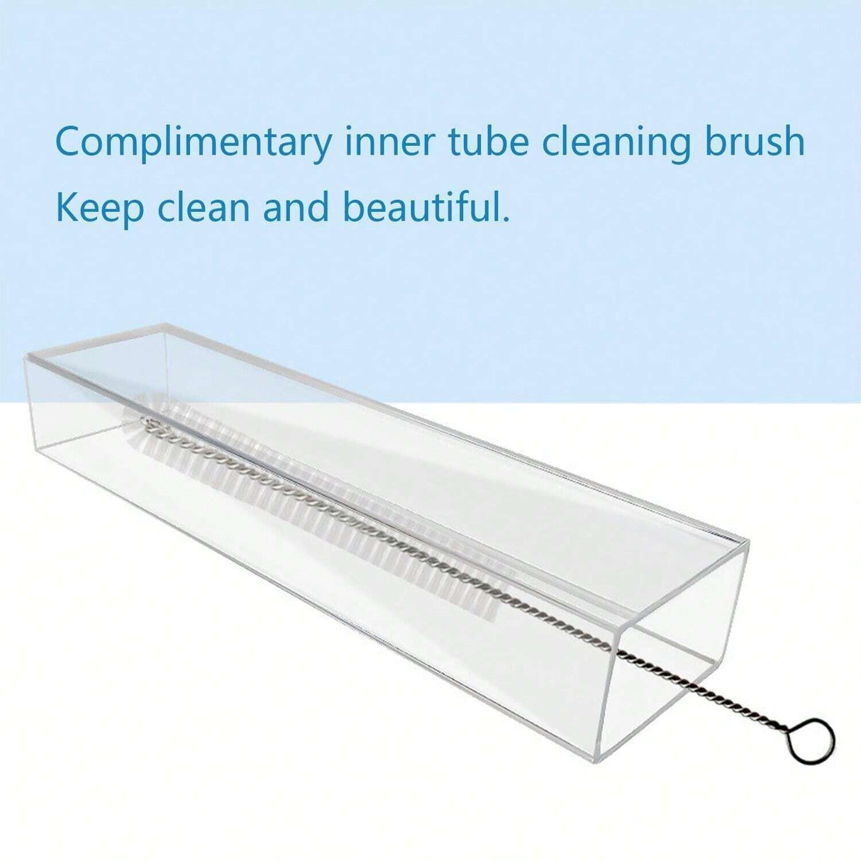 Feeding Pipe For Food Feeder With Detachable Acrylic Tube