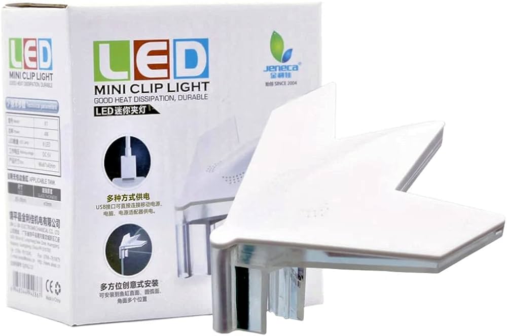 Mini Clip Lamp Jeneca X3 For Betta Tank 4W