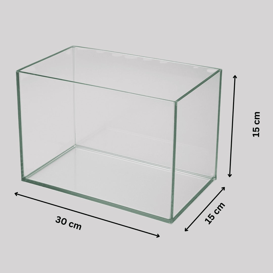 Customized Clear Open Tank (L*W*H = 30*15*15 cms) | 5mm