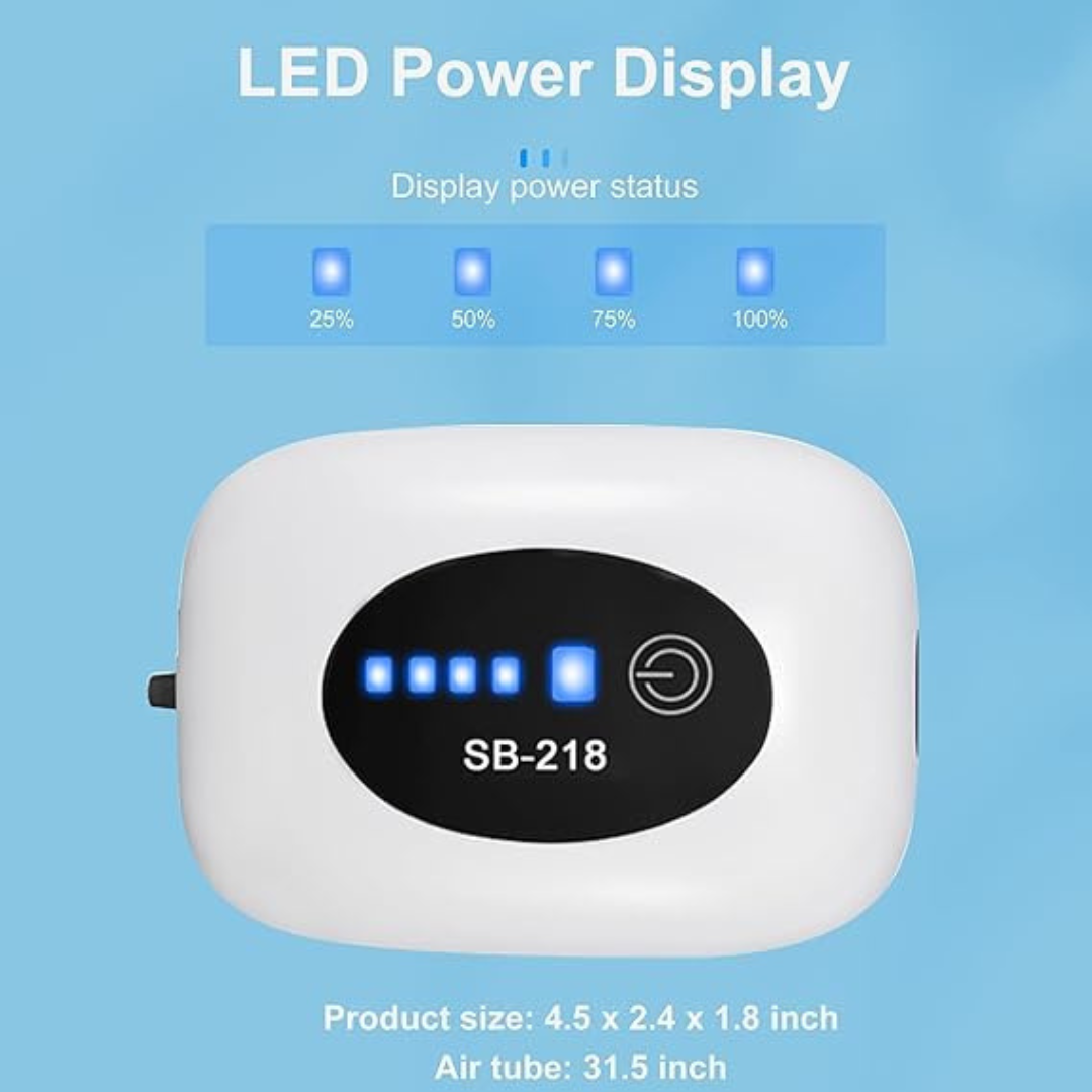 SOBO ಅಕ್ವೇರಿಯಂ ಮಿನಿ SB-228 AC/DC ಏರ್ ಪಂಪ್