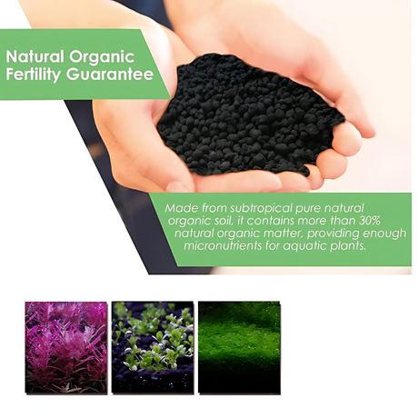 ಅಕ್ವಾಟಿಕ್ ರೆಮಿಡೀಸ್ ನೆಟ್ಟ ಮತ್ತು ಸೀಗಡಿ ಅಕ್ವೇರಿಯಂ ಪ್ಲಾಟಿನಂ ಮಣ್ಣು | (9L, ಪ್ಯಾಕ್ ಆಫ್ 1)
