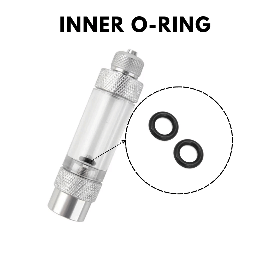 CO2 Bubble Counter O-Ring Spares Pack of 2
