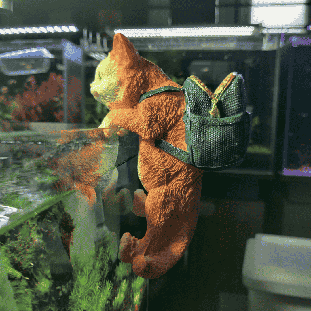 Decor Toy - 6*4*6 Inches - Hanging Cat