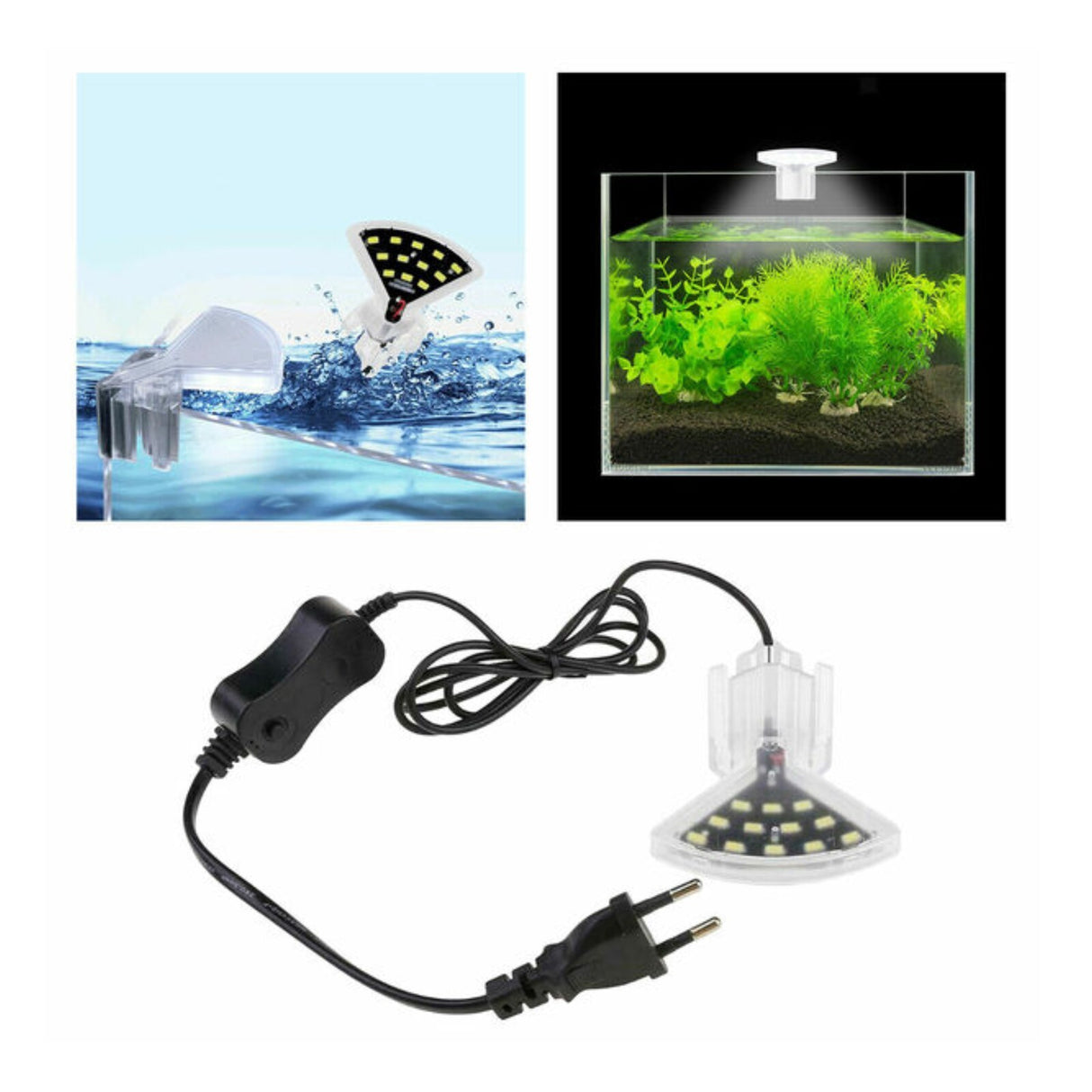 M3 Mini Clip Lamp 5W For Betta Tank