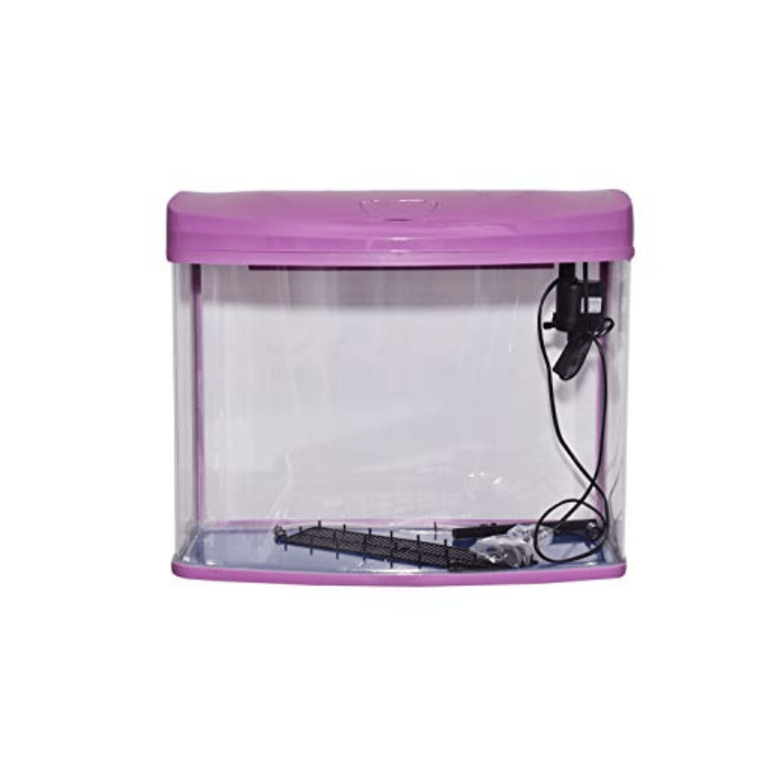 RS Electrical Glass Aquarium RS-580A (L*W*H = 58*28*48 cms) With Packing Kit - Black Colour