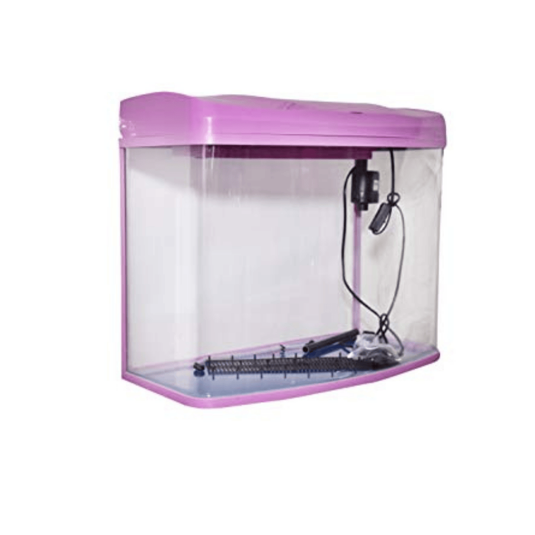 RS Electrical Glass Aquarium RS-580A (L*W*H = 58*28*48 cms) With Packing Kit - Black Colour