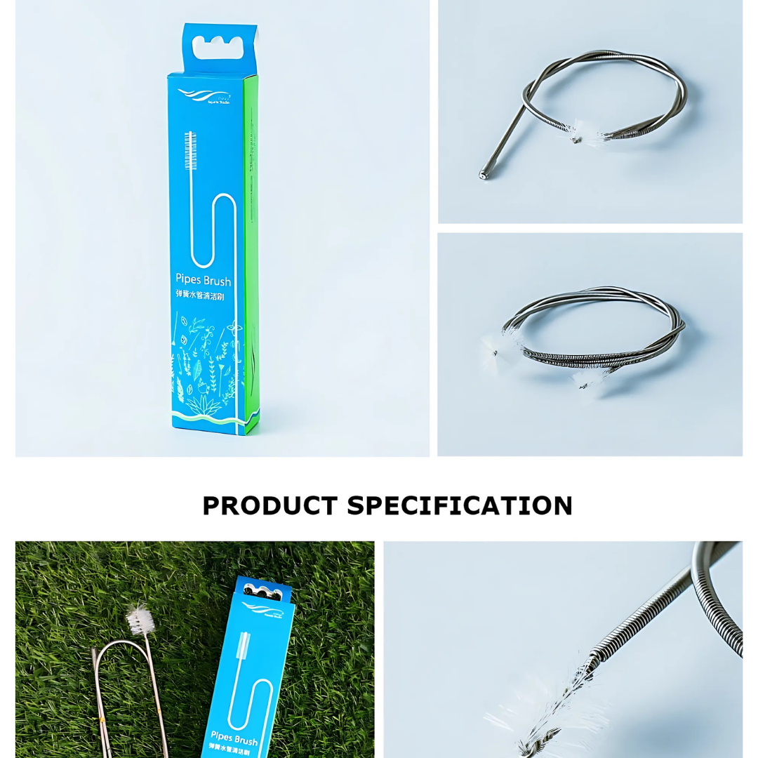 CHIHIROS Pipes Brush - Hose Cleaner