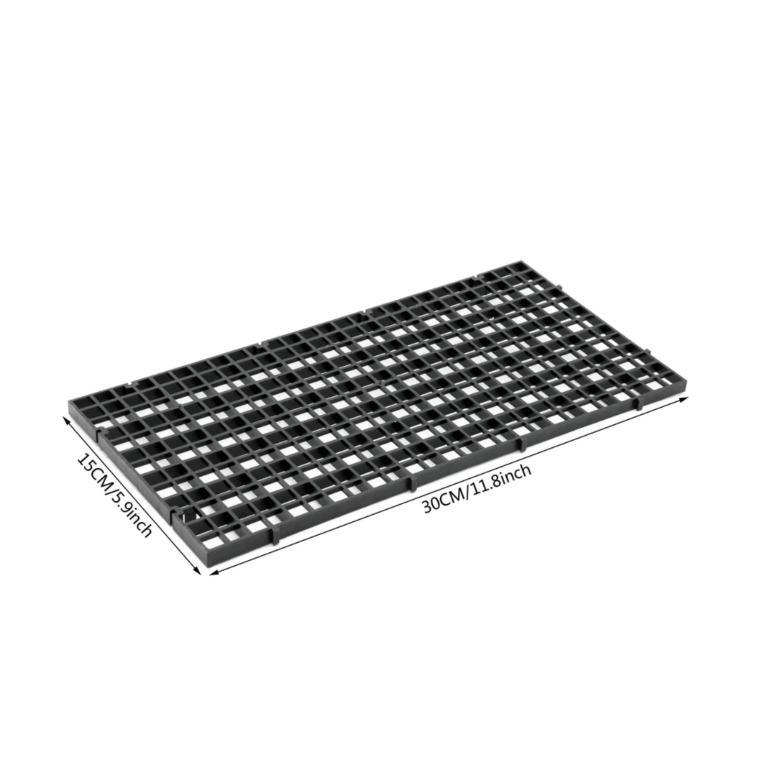 Black Tank Divider Grid & Egg Tray (6*12 Inches) | Single