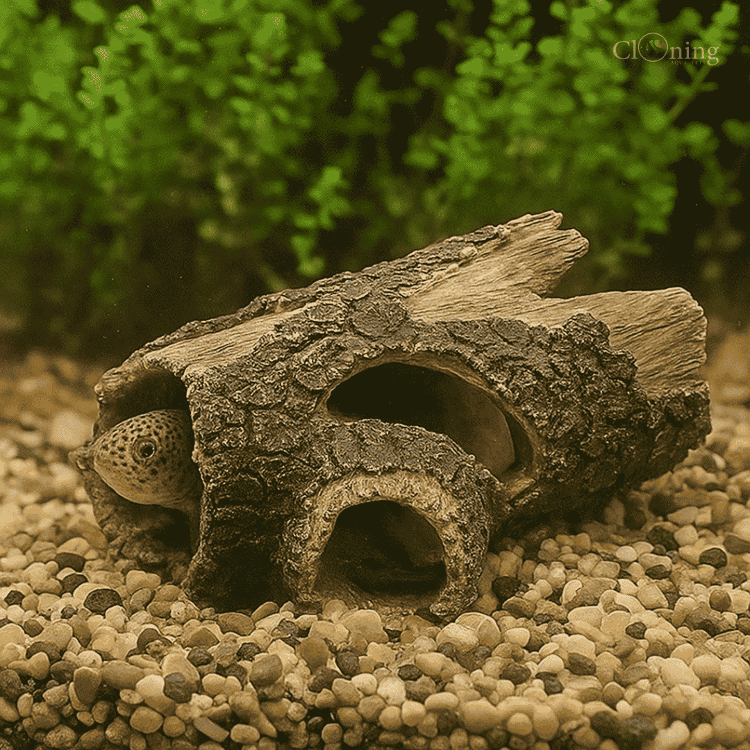 Decor   Hollow Log  Ornament