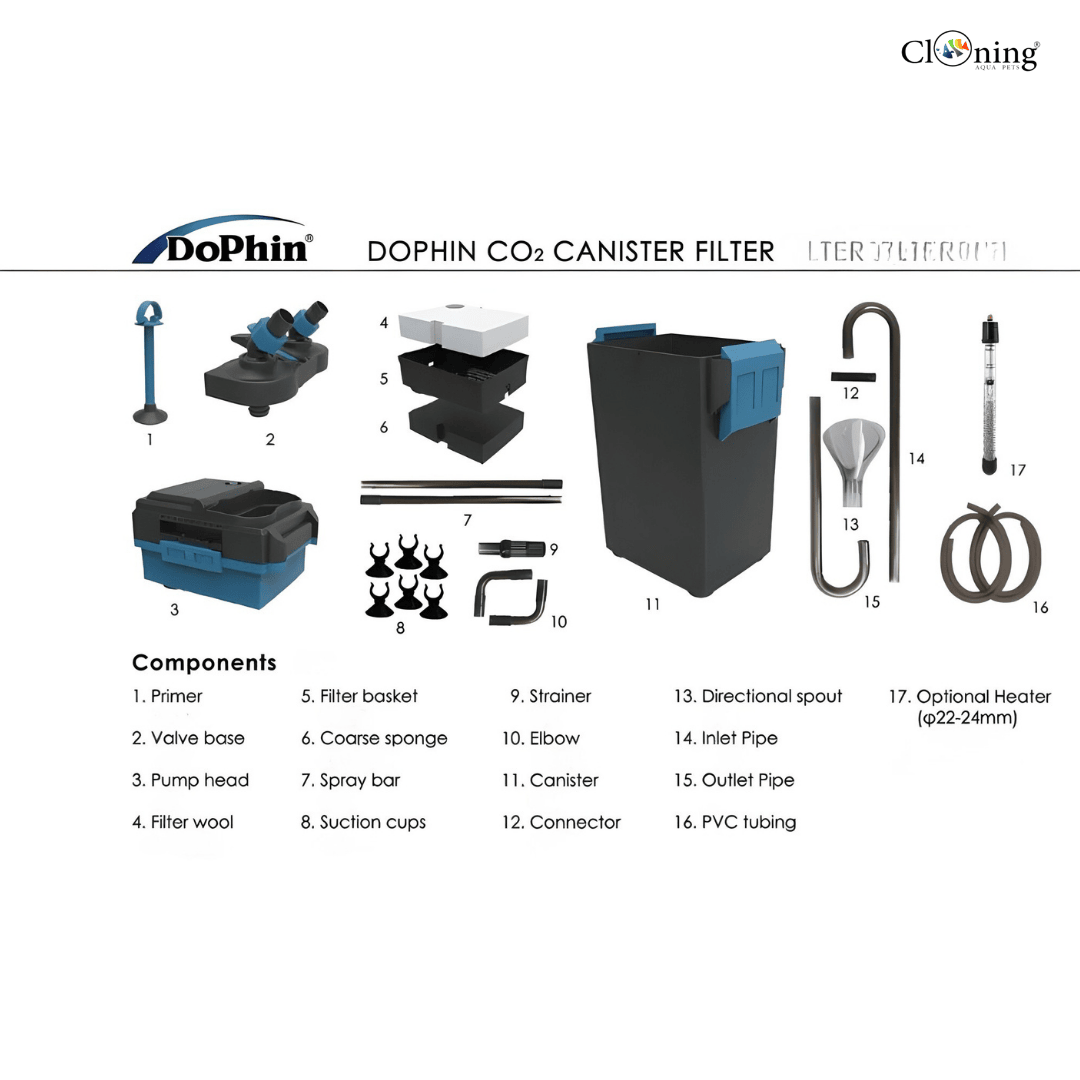 Dophin CF-11308 Canister Filter