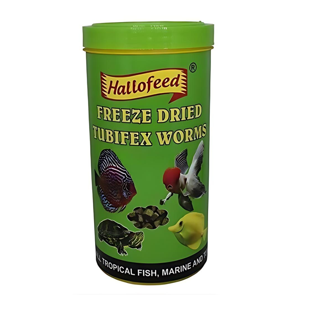 Food Hallo Feed Dried Tubifex Worms | 12gm