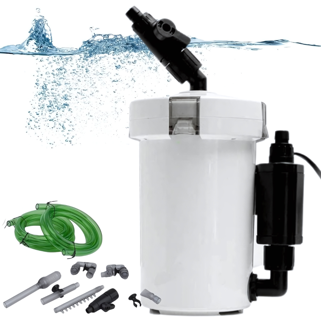 SUNSUN ಬಾಹ್ಯ ಕ್ಯಾನಿಸ್ಟರ್ ಅಕ್ವೇರಿಯಂ ಫಿಲ್ಟರ್ Hw-603B, 400 L/H, 1 ಪೀಸ್