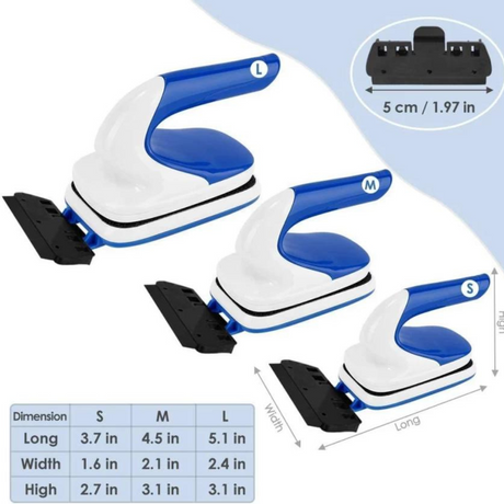 SOBO SB-12 ಅಕ್ವೇರಿಯಂ ಮ್ಯಾಗ್ನೆಟಿಕ್ ಕ್ಲೀನರ್ ಜೊತೆಗೆ ಸ್ಕ್ರಾಪರ್, ಪರ್ಪಲ್