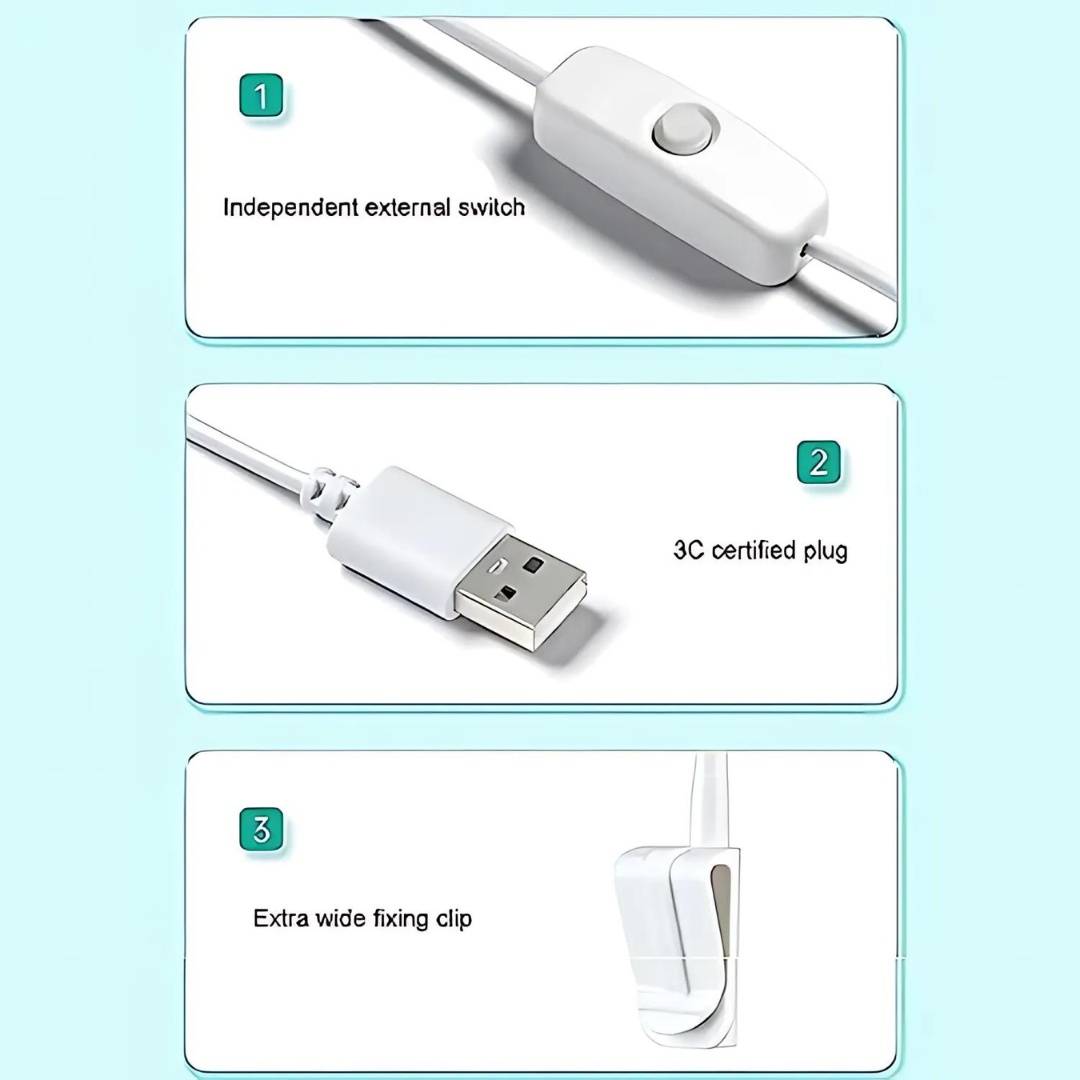 SOBO Y-3 WRGB Mini Clip Lamp