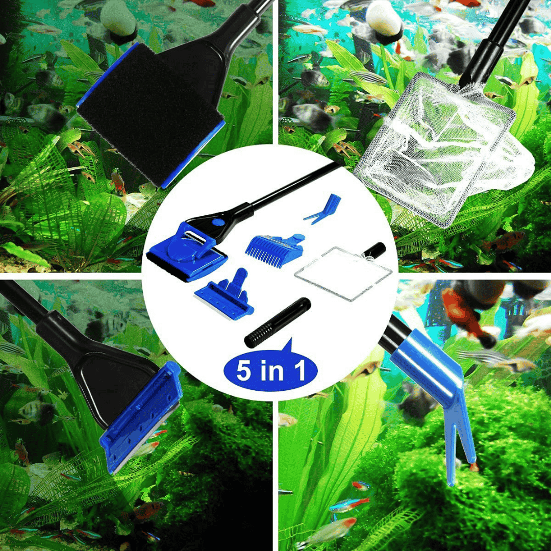 Happy Fish Tank Cleaning Kit 5 in 1