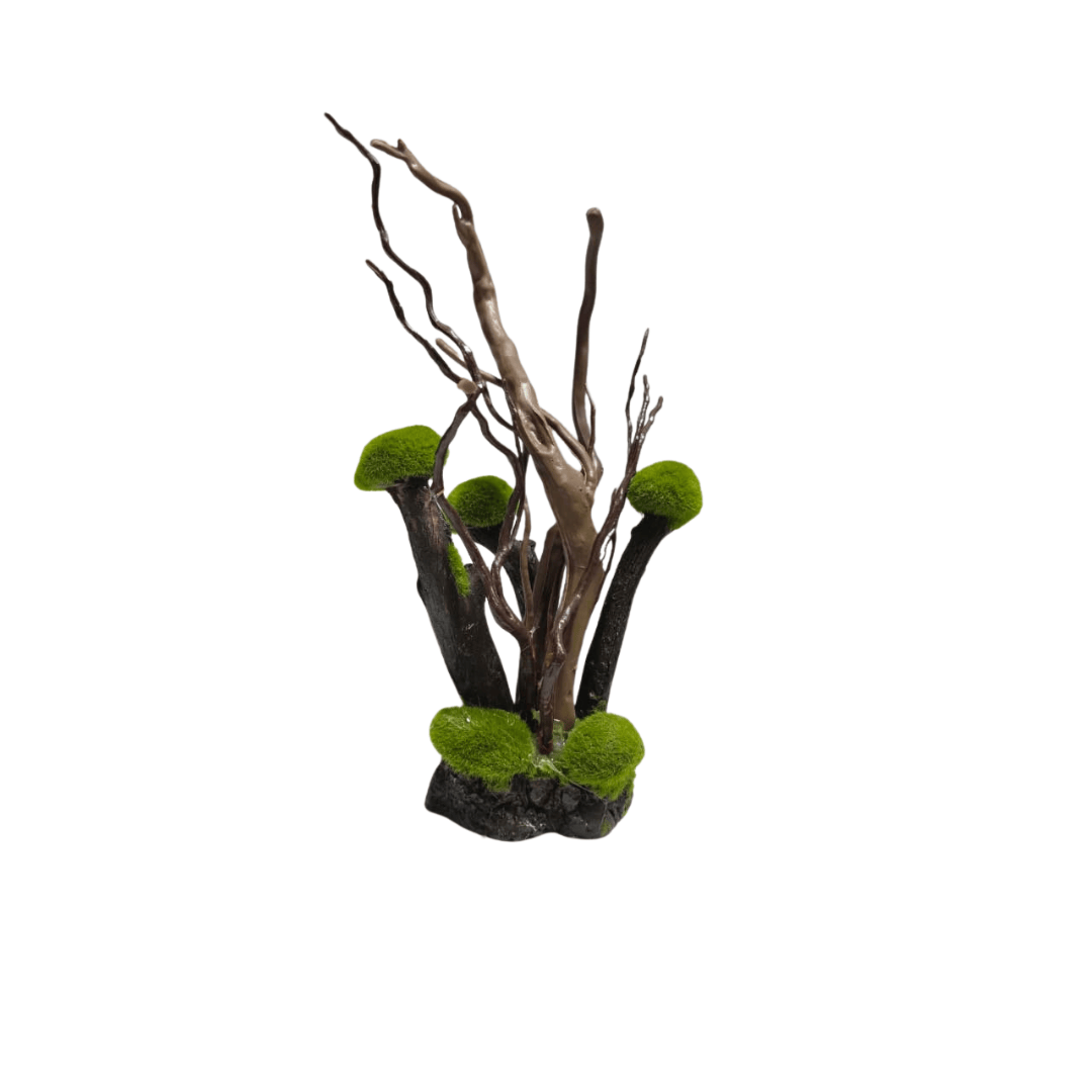 Decor Artificial Grass Moss Plant L 5in H 11in