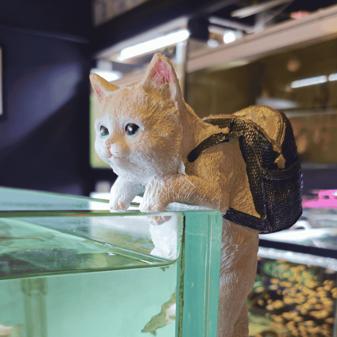 Decor Toy - 6*4*6 Inches - Hanging Cat