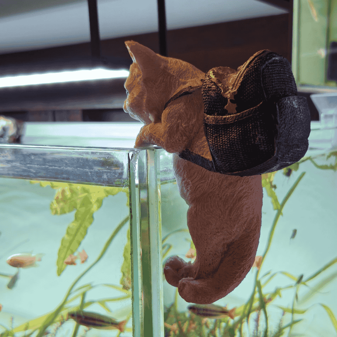 Decor Toy - 6*4*6 Inches - Hanging Cat