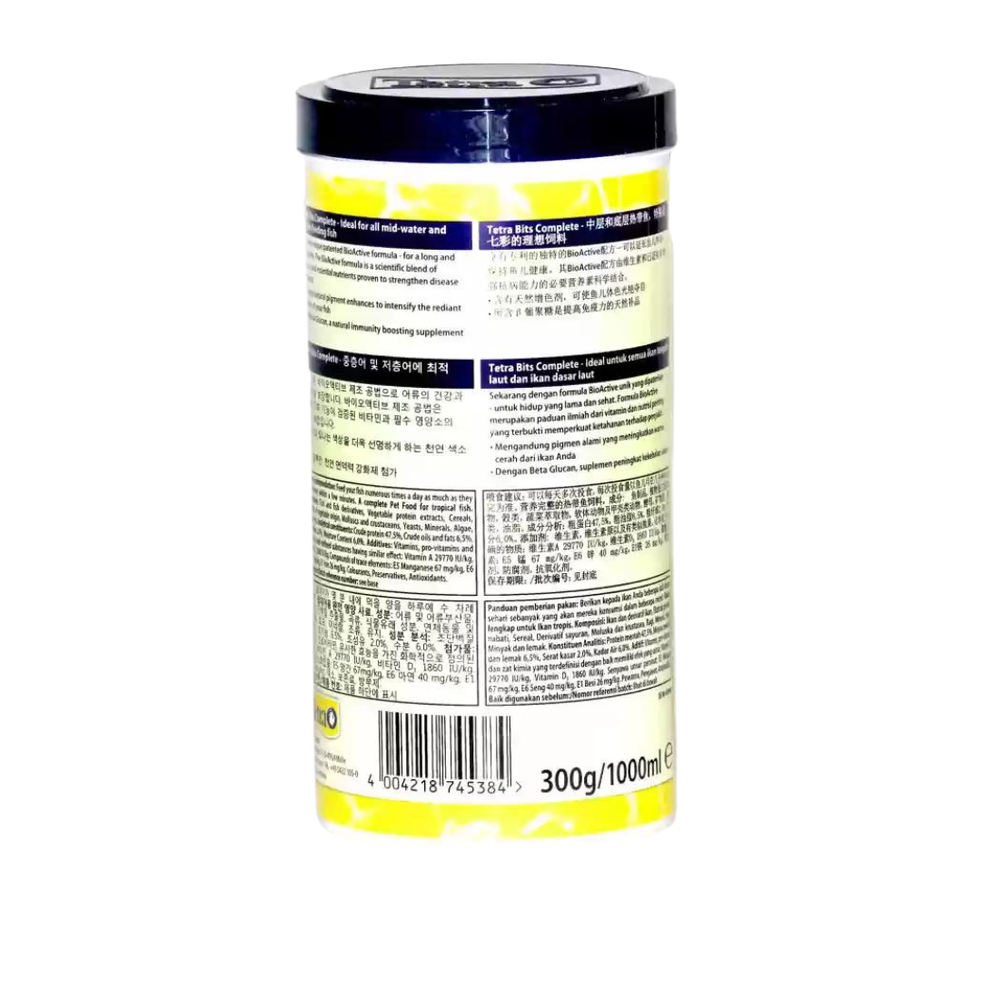 Food Tetra Bits 300gm Original
