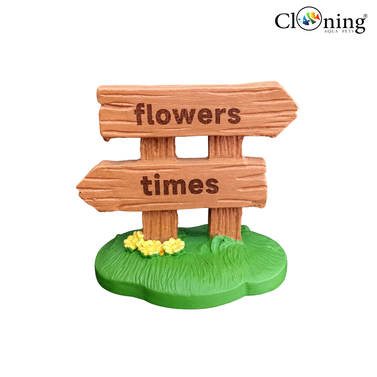 Decor Mini Garden Direction Sign