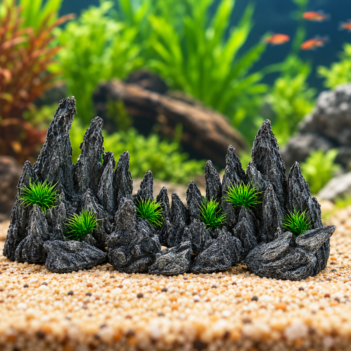 Decor Aquarium Mountain Rock Ornament kit
