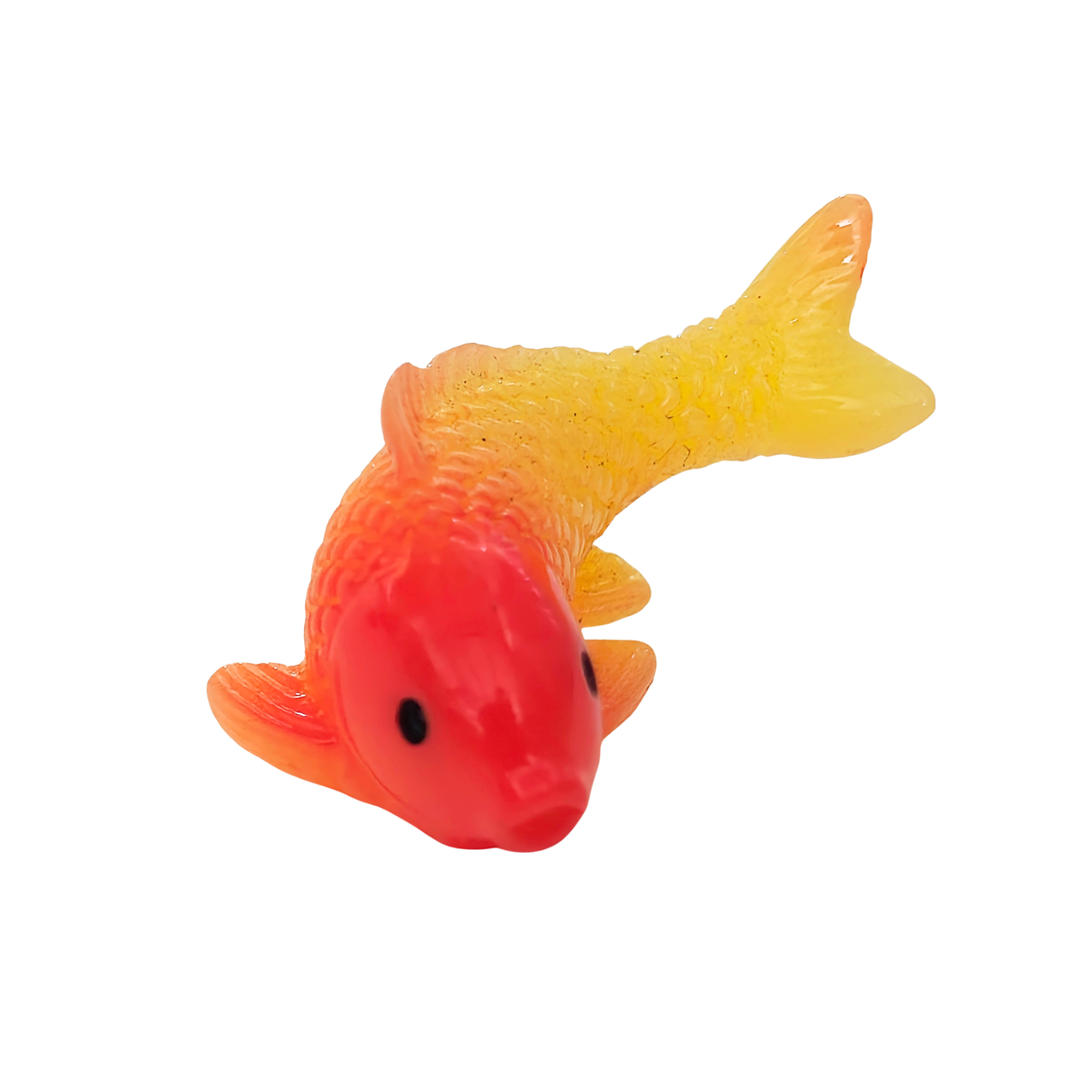 Decor Small Fire Red Fish Toy | Single