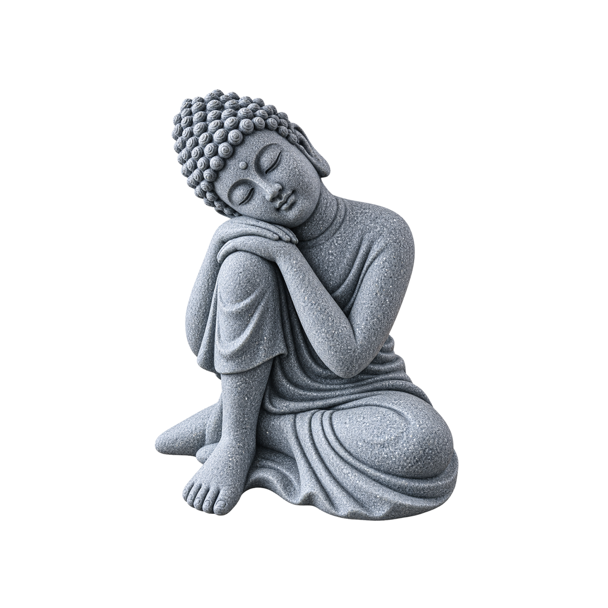Aquarium Decor Buddha Sliding Statue Small