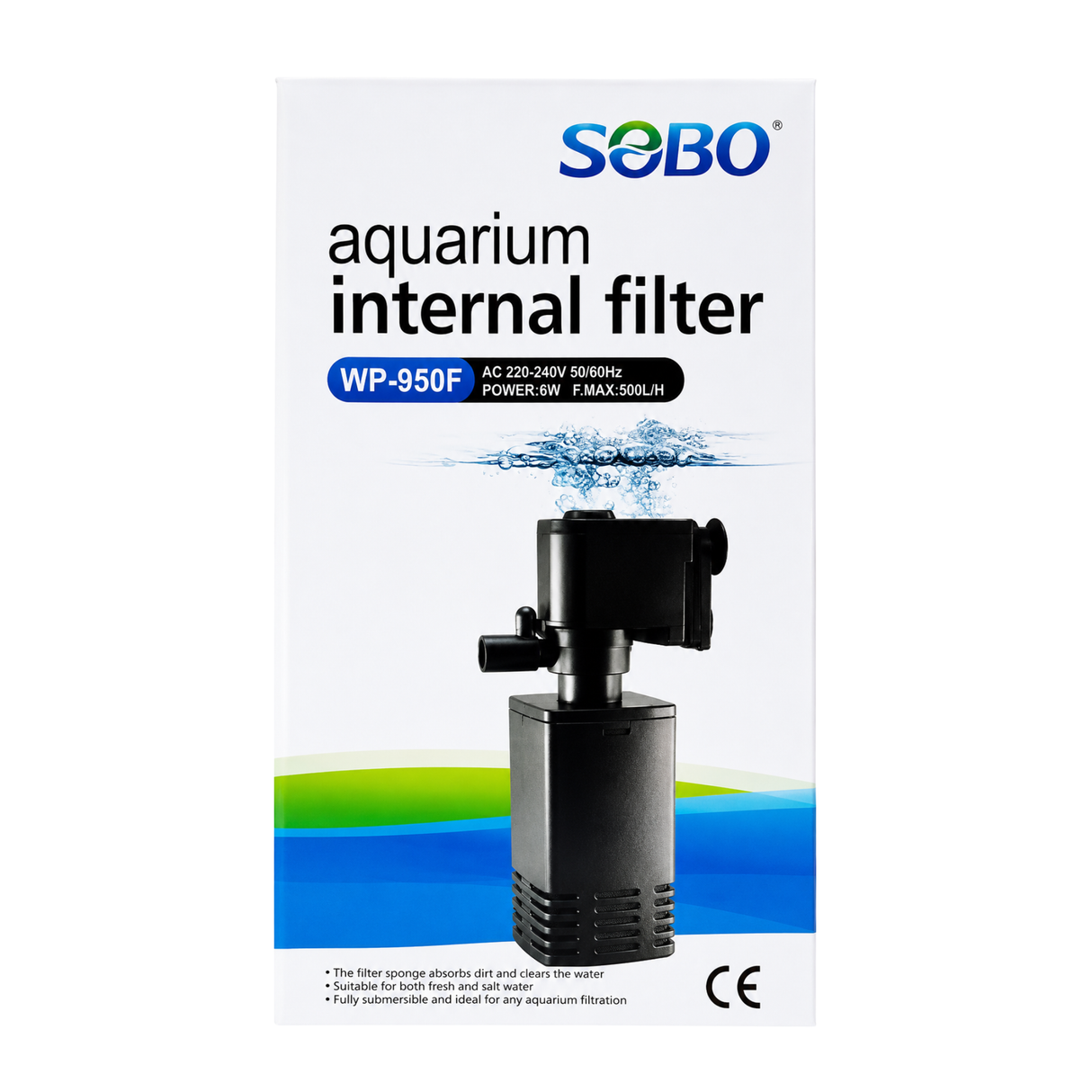 SOBO Internal Filter WP-950F