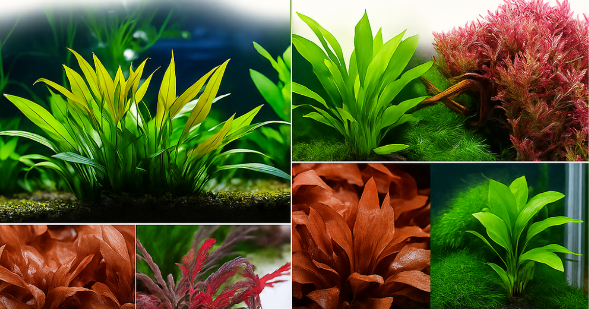 Bring Life to Your Aquarium with Live Plants