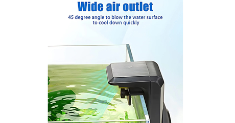Keep your aquarium water temperature stable during hot days with reliable Cooling Fans