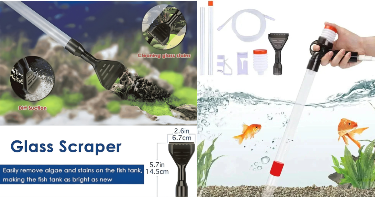 Keep your aquarium clean, clear & healthy