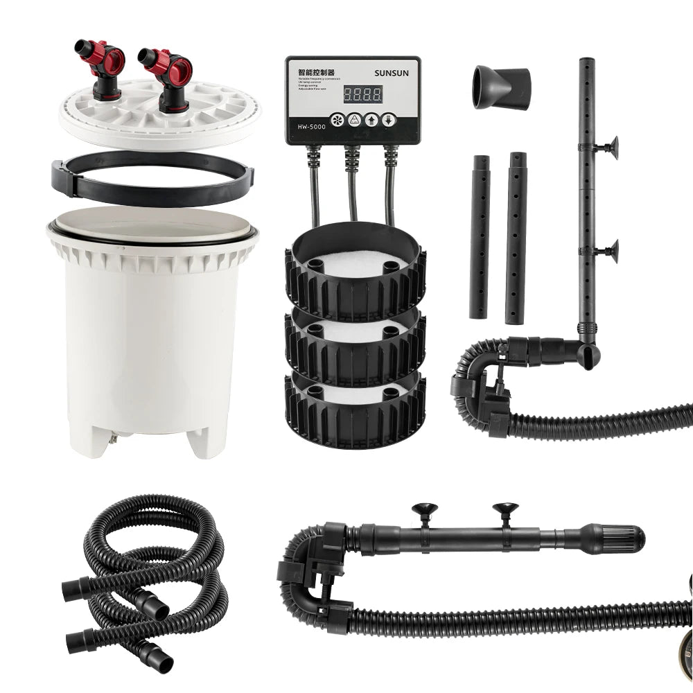 External Canister Filter SUNSUN HW-5000 UV 9W