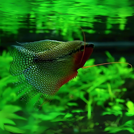 Live Fish Pearl Gourami Fish (4-5 cms) | Single
