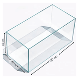 Customized Ultra Clear Open Tank (L*W*H = 90*45*45 Cms) | 8mm