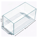 Customized Ultra Clear Open Tank (L*W*H = 45*23*23 Cms) | 6mm