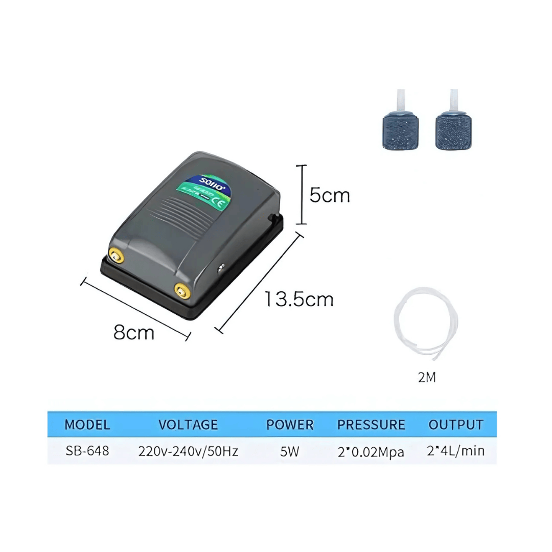 Air Pump SOBO SB-648A Two Way