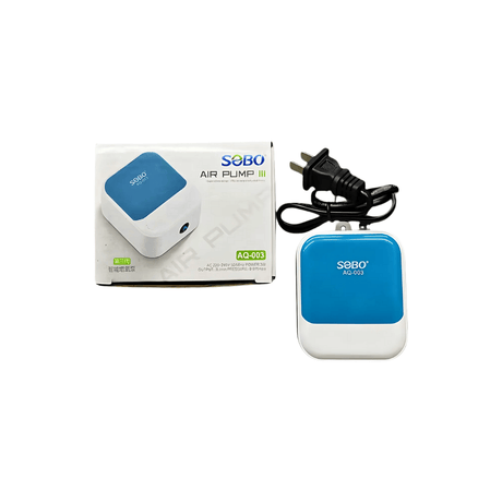 SOBO ಅಕ್ವೇರಿಯಂ ಮಿನಿ SB-228 AC/DC ಏರ್ ಪಂಪ್ 
