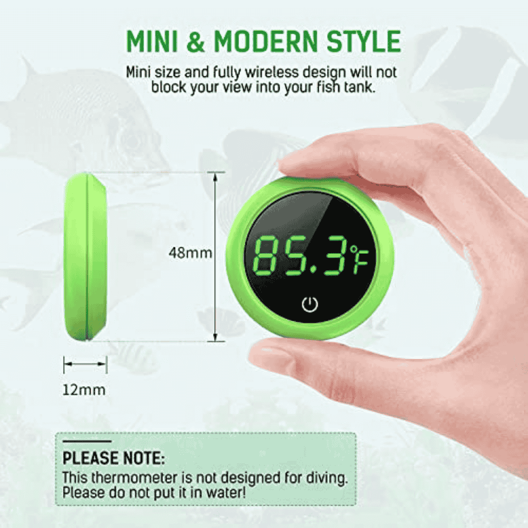 Aquarium LED Digital Alarm Thermometer | AT 3