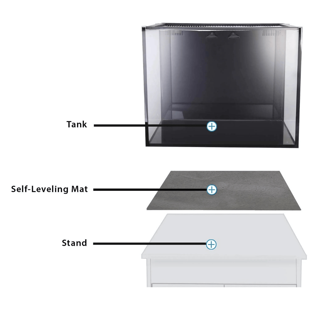 Aquarium Rubber (Foam) Mat For Fish Tank Base 12mm Thick