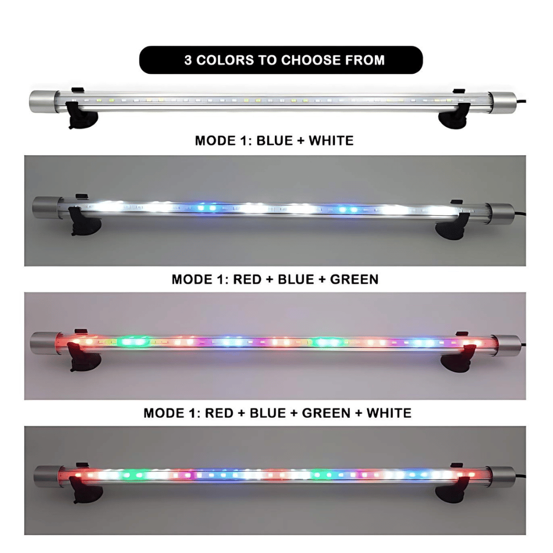 நீல செல்ல மீன் மீன் LED விளக்கு | X120 (60cm-90cm)