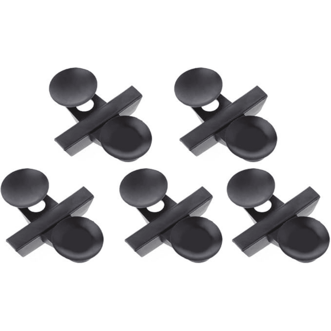 Divider Clips  Black Suction Cups (Pack Of 2)