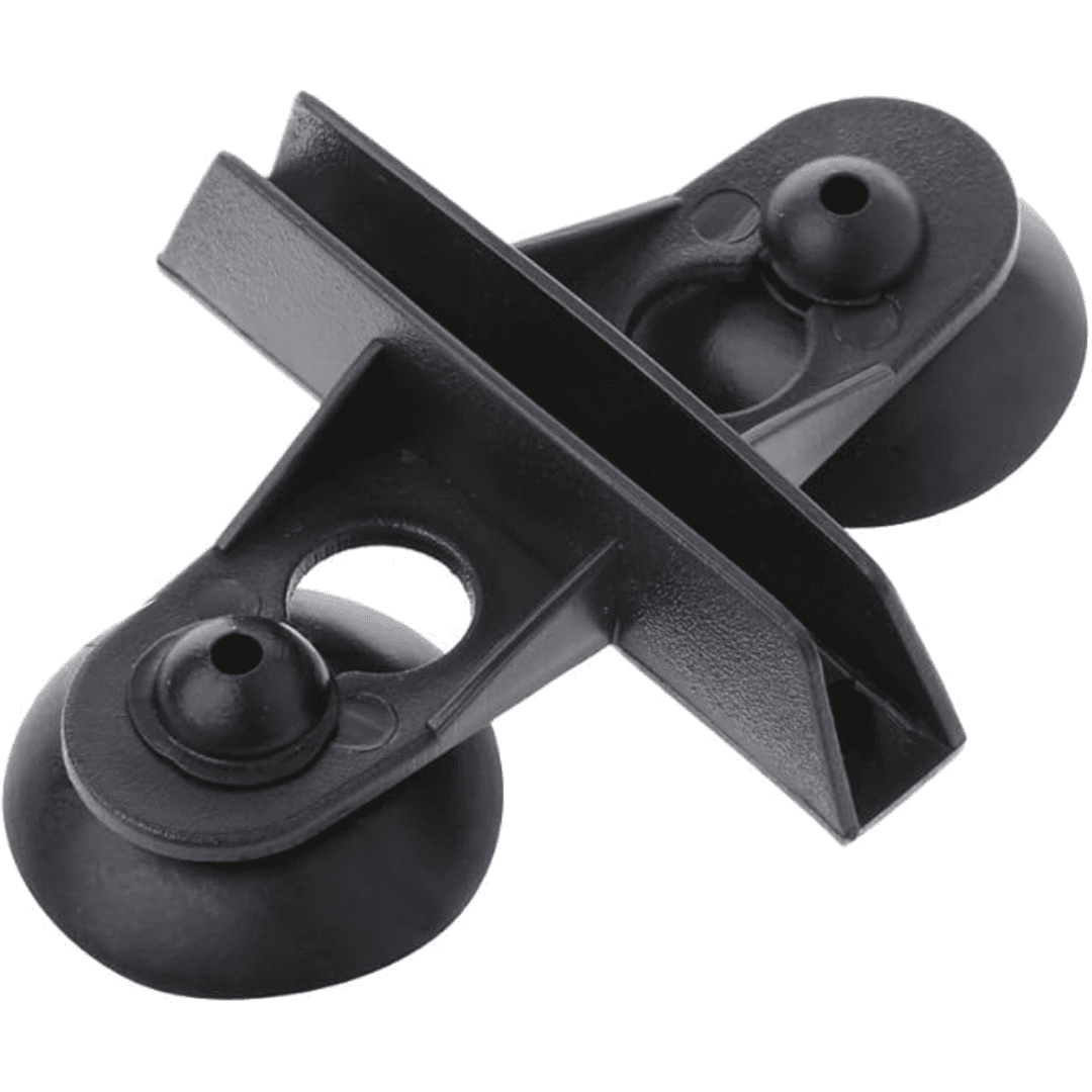 Divider Clips  Black Suction Cups (Pack Of 2)