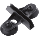 Divider Clips  Black Suction Cups (Pack Of 2)