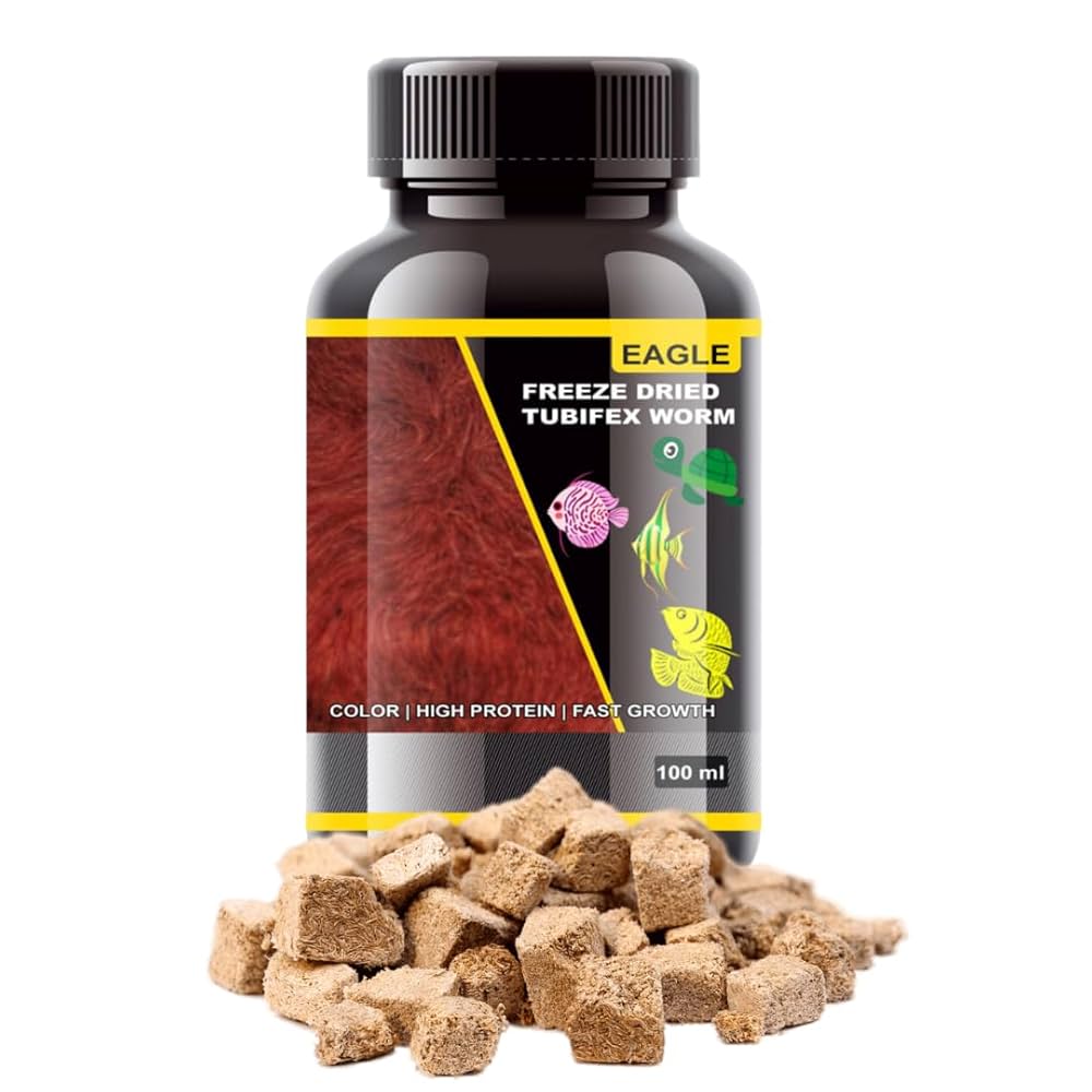 Food Eagle Freeze Dried Tubifex Worm 100ml
