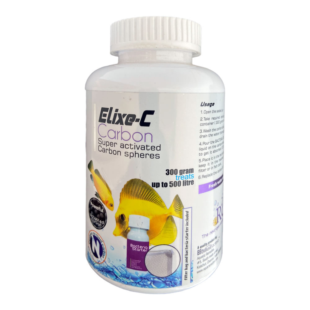 Elixe-C Activated Carbon – 300g
