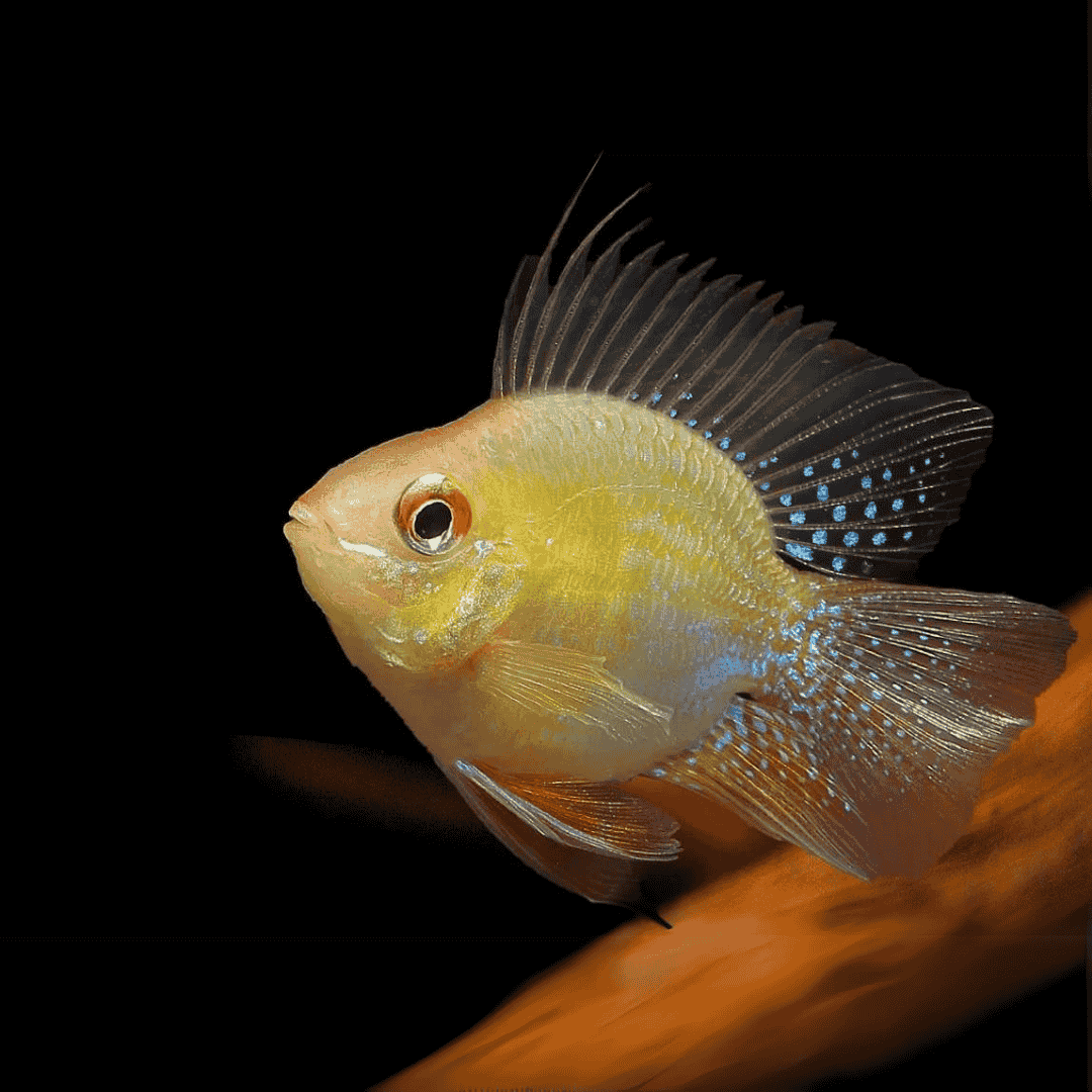 Ram Cichlid Golden balloon Ramirezi (3-4 Cms) | Pair