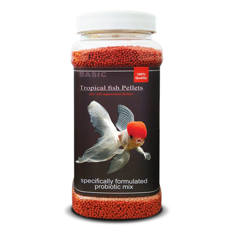 Basic Tropical Fish Pellets | With Added Probiotics