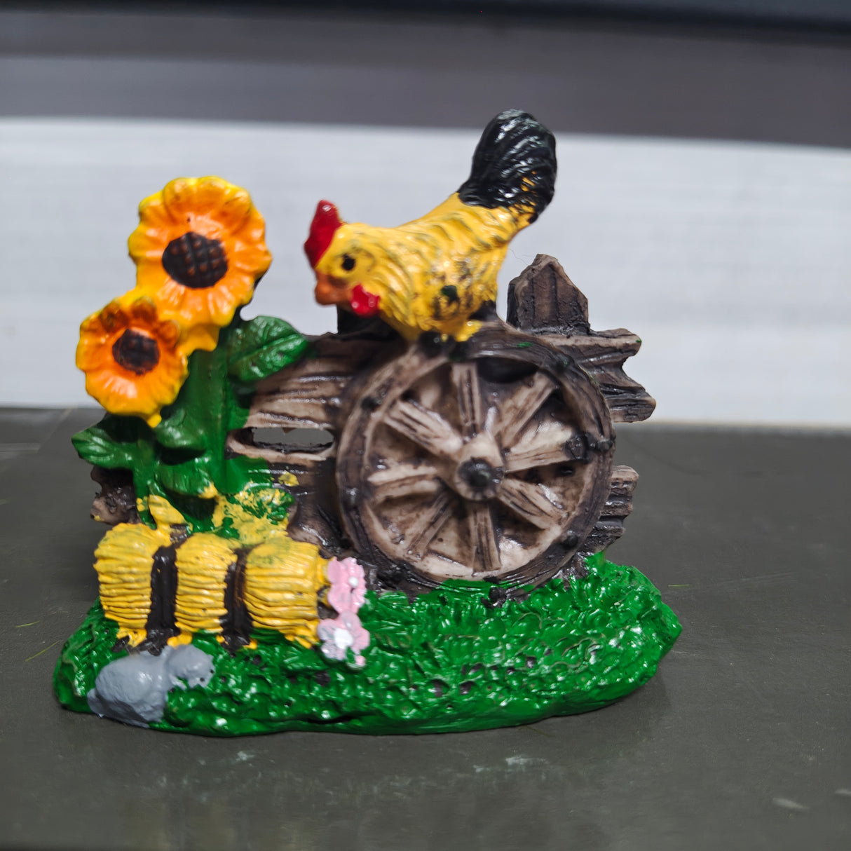Decor Farmhouse Style Decorative Rooster Figurine 14-20