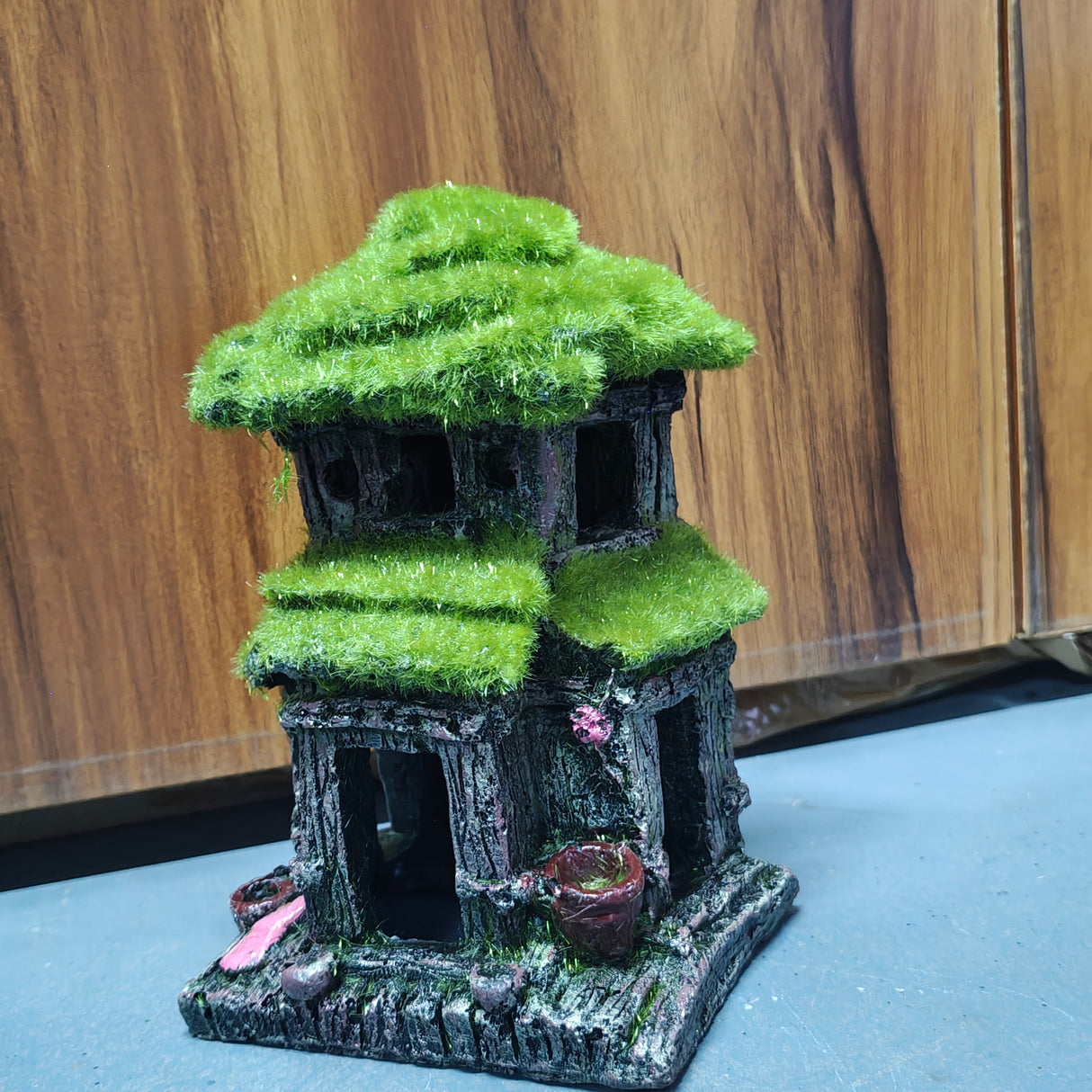 Decor Aquarium Ancient House Hideout Decoration